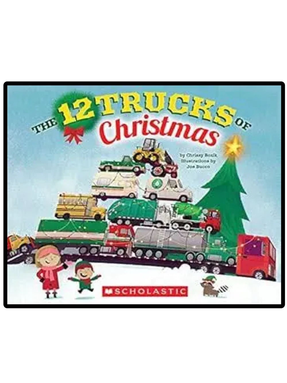 BUNDLE & SAVE🎄 The 12 Trucks of Christmas Softcover Book by Chrissy Bozik